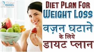 Diet Plan For Weight Loss Fat Loss Hindi Fitness Rockers