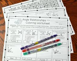 Find the value of the variables and the measure of each angle in the diagram. Mad Math Multiplication Worksheets Sat Math Worksheets With Answers Pdf Phonic Reading Worksheets Free Name That Angle Pair Coloring Worksheet Answers 2 Trains Math Problem Pre Algebra Practice Test For 7th Grade
