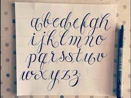 Nowadays, you'll often see black letter or gothic lettering in tattoos or signage. Beginner Easy Calligraphy Fonts