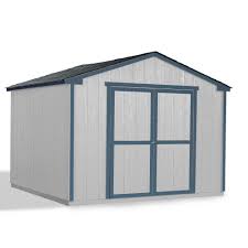 Handy Home Products Do It Yourself Princeton 10 Ft X 10 Ft Wood Storage Shed Building 18250 1 The Home Depot Wood Storage Sheds Shed Storage Shed