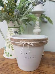 Elvis Parsley Plant Puns Herb Pot Painted Terracotta Garden Container Herb Pots Plant Puns Parsley Plant