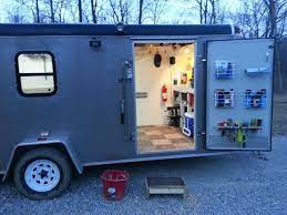 Page 30 Of 33 Enclosed Trailer Setups Posted In Trucks Trailers Rvs Cargo Trailer Conversion Enclosed Trailer Camper Enclosed Trailer Camper Conversion