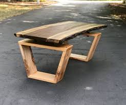 Sold Live Edge Coffee Table Black Walnut And Maple Coffee Etsy Live Edge Furniture Live Edge Coffee Table Wood Table Legs