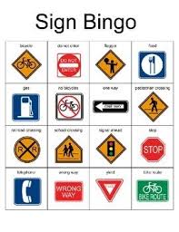Community Sign Bingo By Kathleen Ahern Teachers Pay Teachers Community Signs Bingo Pedestrian Sign