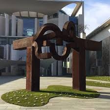 Skulptur Berlin Von Eduardo Chillida Bundeskanzleramt I 2020