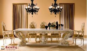 Dining room sets and suites. Persian Style Luxury Dining Table Set Royalzig