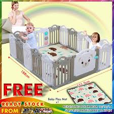 Buy amazing bear panel having mono, poly and photovoltaic cells. Beiqitong Premium Edition Polar Bear Design 10 12 14 16 18 20 Panels Baby Play Yard Playpen Safety Fence Gate Pagar Shopee Malaysia
