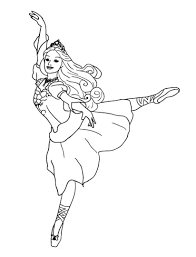 Barbie Princess Coloring Page Barbie 12 Dancing Princesses Coloring Pages Get Coloring Pages In 2020 Dance Coloring Pages Cartoon Coloring Pages Barbie Coloring