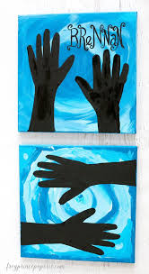 Kid Craft Canvas Hand Painting Project Frog Prince Paperie Kids Canvas Painting Crafts Crafts For Kids