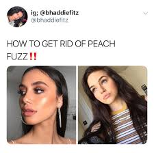 How To Get Rid Of Peach Fuzz On Face Pin On Caring