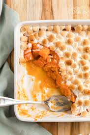 Try the sweet potato crisps, too. Candied Yams With Or Without Marshmallows