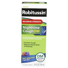 Robitussin Adult Maximum Strength Cough Chest Congestion 8 Fl Oz Bottle Raspberry Flavor Dm Max Liquid Non Drowsy Cough Suppressant Expectorant Cough Cold Flu Remedy Meijer Grocery Pharmacy Home