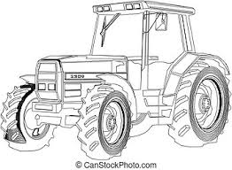 Coloriage tracteur realise par nounoudunord. Vecteur Dessin Anime Tracteur Disponible Separe Groupes Format Editer Tractor Vecteur Facile Eps 10 Dessin Anime Canstock