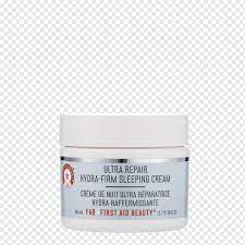 First Aid Beauty Ultra Repair Cream Moisturizer Sleep Skin Beauty Night Cream Face Cosmetics Png Pngwing