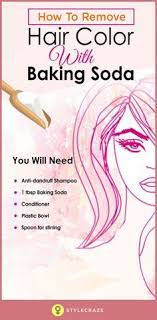 Vitamin c vitamin c is considered one of the safest ways to remove hair color, especially the darker shades. How To Remove Hair Color With Baking Soda Hair Color Remover Remove Hair Color How To Remove Hair Color