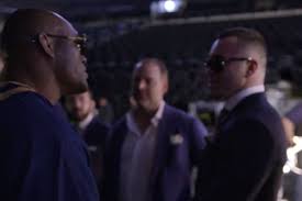 The ufc welterweight champion was asked about a potential clash with the ufc lightweight king. Watch Kamaru Usman And Colby Covington Unleash Beef At Ufc Press Event Mmamania Com