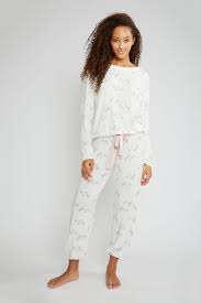 Eberjey Gisele Pj Set Palm Print Shop Chou Chou