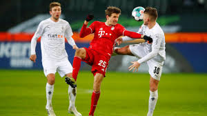 Matchs en direct de borussia m'gladbach : 3 2 Nach 0 2 Gladbach Schlagt Den Fc Bayern Zdfheute