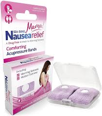 Amazon Com Sea Band Mama Anti Nausea Acupressure Wristband For Morning Sickness Colors May Vary Pack Of 2 Health Personal Care