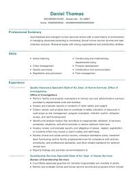 Resume examples & samples for every job. 20 Best Quality Assurance Specialist Resumes Resumehelp