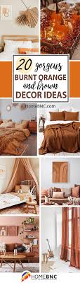 This lambswool throw can be tucked in with the sheets or wrapped around you for a cosy night in. 20 Best Burnt Orange And Brown Home Decor Ideas For 2021