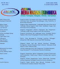 Tonton & klik like ya. Jurnal Media Wahana Ekonomika