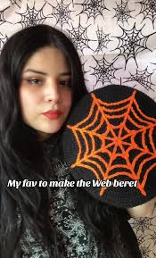 Crochet Spider Web Veil