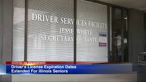 Request for a replacement plate/sticker if your plate/sticker is damaged or missing. Illinois Secretary Of State Extends Driver S License Expiration For Seniors 75 And Older Abc7 Chicago