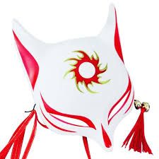 Maybe you would like to learn more about one of these? Pvc Japanese Fox Mask With Tassels And Small Bells Demon Costume Cosplay Full Face Hand Painted Masquerade Party Show Walmart Com Walmart Com