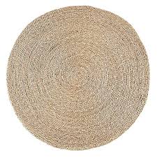 Tapis Rond En Jonc De Mer D120cm Rush Text Tapis Textiles Tapis Salon Salle A Manger Par Piece Deco Tapis Rond Tapis Jonc De Mer Rond Tapis Jute Rond