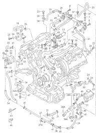 2000 Audi Engine Coolant Hose 2 7 Liter V6 1 6 Cylinder 2 7 Liter 1 078121082e Audi Water Pipes Hose