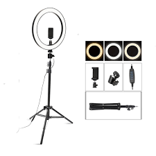 26cm 10inch Led Selfie Ring Light Dimmable Led Ring Lamp Photo Video Camera Phone Light Ringlight For Live Youtube Fill Light Photographic Lighting Aliexpress