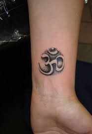 Nice Stipple Shading On This Om Tattoo Om Tattoo Design Tattoo Designs Wrist Om Tattoo