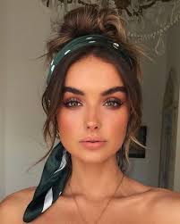 Cute Girl Fall Makeup Natural Long Hair Styles Hair Makeup
