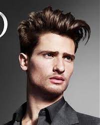 A Medium Brown Straight Gents Bridal Hairstyle By Wella Medium Length Hair Styles Medium Hair Styles Mens Haircuts Medium