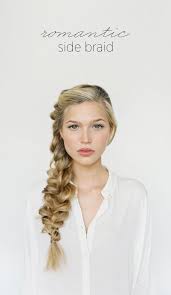 In this first step you decide how you want to part your hair and how you want your bangs to lie, if you have bangs of course. Romantic Side Braid Hair Tutorial Wedding Hairstyles For Long Hair