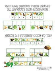 Patty's cow word search puzzle. 14 Free St Patrick S Day Printable Coloring Pages Puzzles Other Fun For Kids Print Color Fun