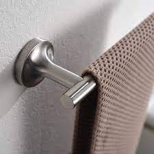 With a clear acrylic handle giving it an elegant look. Buy Hand Towel Bar Bath Towel Ring Brushed Nickel Hand Towel Holder 9inch Bathroom Stainless Steel Towel Rack Wall Mount Hb 101 D2 Online In Indonesia B08ccd4bhx
