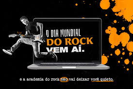 O dia mundial do rock começou como uma homenagem ao megaevento que aconteceu em 1985, o live aid. O Dia Mundial Do Rock Vem Ai Academia Do Rock Online