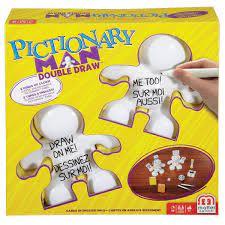 Si te gusta este tipo de juegos, no has podido venir a un lugar mejor, minijuegos pone a tu disposición un amplio catálogo de juegos de mesa para todas las edades para que puedas elegir el que más vaya contigo. Juego De Mesa Games Pictonary Man Doble Dibujo Fisher Price
