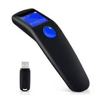 QR Code Scanner,JRHC 2D Portable Barcode Scanner Wireless 2-in-1 2.4G  Wireless & USB Wired Handheld Barcode Reader Inventory Management with  Display ...