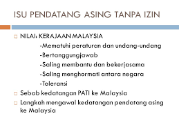 Banyak pendatang asing tanpa izin juga disahkan sebagai pembawa kuman hiv dan hepatitis. Tajuk Berfokus Pendidikan Moral Spm Ppt Download