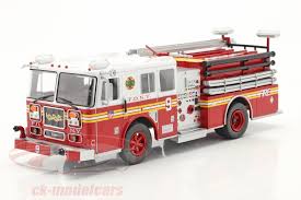 Diecast toy fire trucks truck engine fdny model trains toy fire trucks diecast emergency service truck design. Altaya 1 43 Seagrave Fire Truck Fire Department New York Red White Magfiresp02 Model Car Magfiresp02