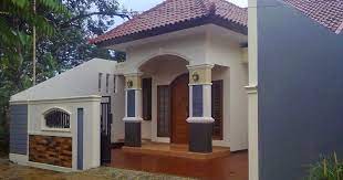 Kumpulan bentuk teras rumah minimalis modern disertai gambar. 99 Model Teras Rumah Joglo Sederhana Sisi Rumah Minimalis