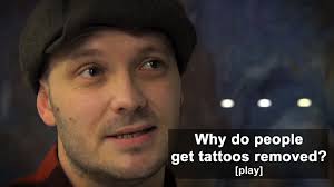 Removing tattoos: Wayne Joyce