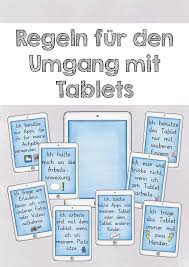Tablet Regeln Unterrichtsmaterial In Den Fachern Fachubergreifendes Sachunterricht In 2020 Unterrichtsmaterial Grundschule Grundschule Lehrerordner
