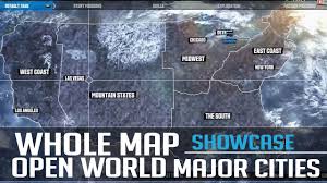 Us census figures for the biggest cities, 2002: The Crew Full Map Map Size Map Scale Major Cities In Us Coast To Coast Whole Map Showcase Youtube
