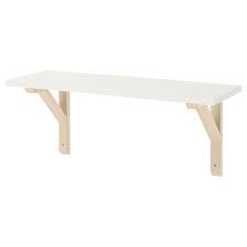 Burhult Sandshult Wall Shelf White Aspen 23 1 4x7 7 8 Ikea In 2020 Wall Shelves Ikea Nursery Wall Shelf