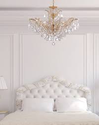 It S Important That Your Room Looks Stylish And Matches Your Personality Cluttering Your Room With Decor Chandelier Bedroom Traditional Bedroom White Bedroom