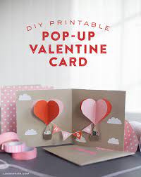 Cut out a rectangle of patterned paper slightly smaller than the front of your blank card. Make Your Own Diy Pop Up Valentine Card Today